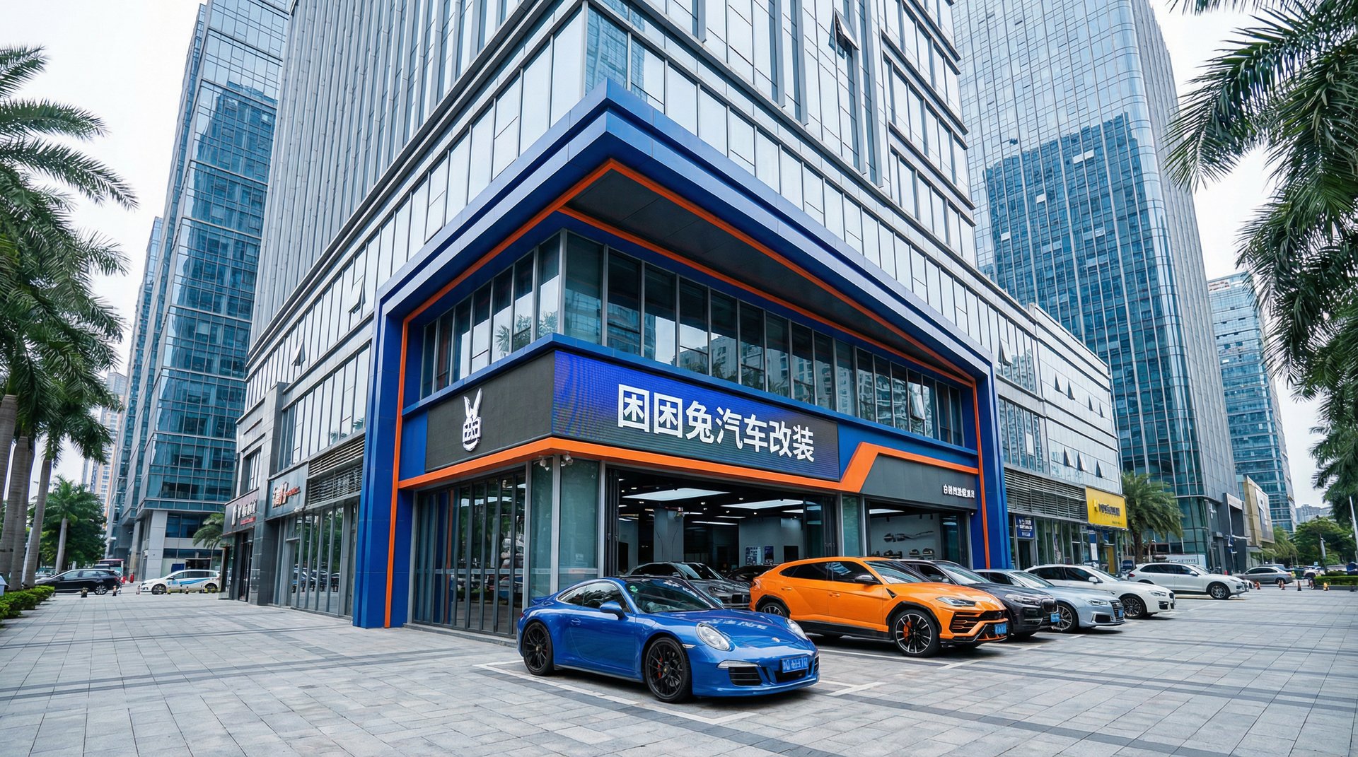 萝莉岛门店外观