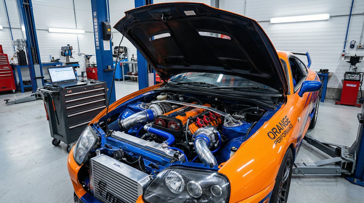 萝莉岛性能车改装视频